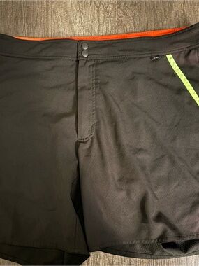 Tomboy Brand Men's Black Swim Rash Guard Shorts